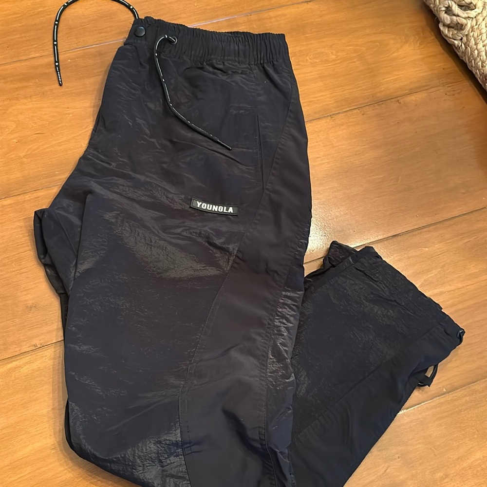 Men’s YoungLA black drawstring pants